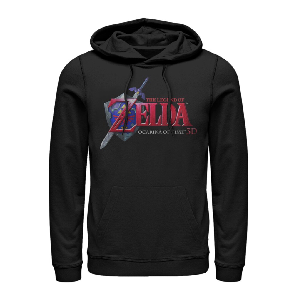 Men's Nintendo Legend of Zelda Ocarina of Time  Adult Pull Over Hoodie