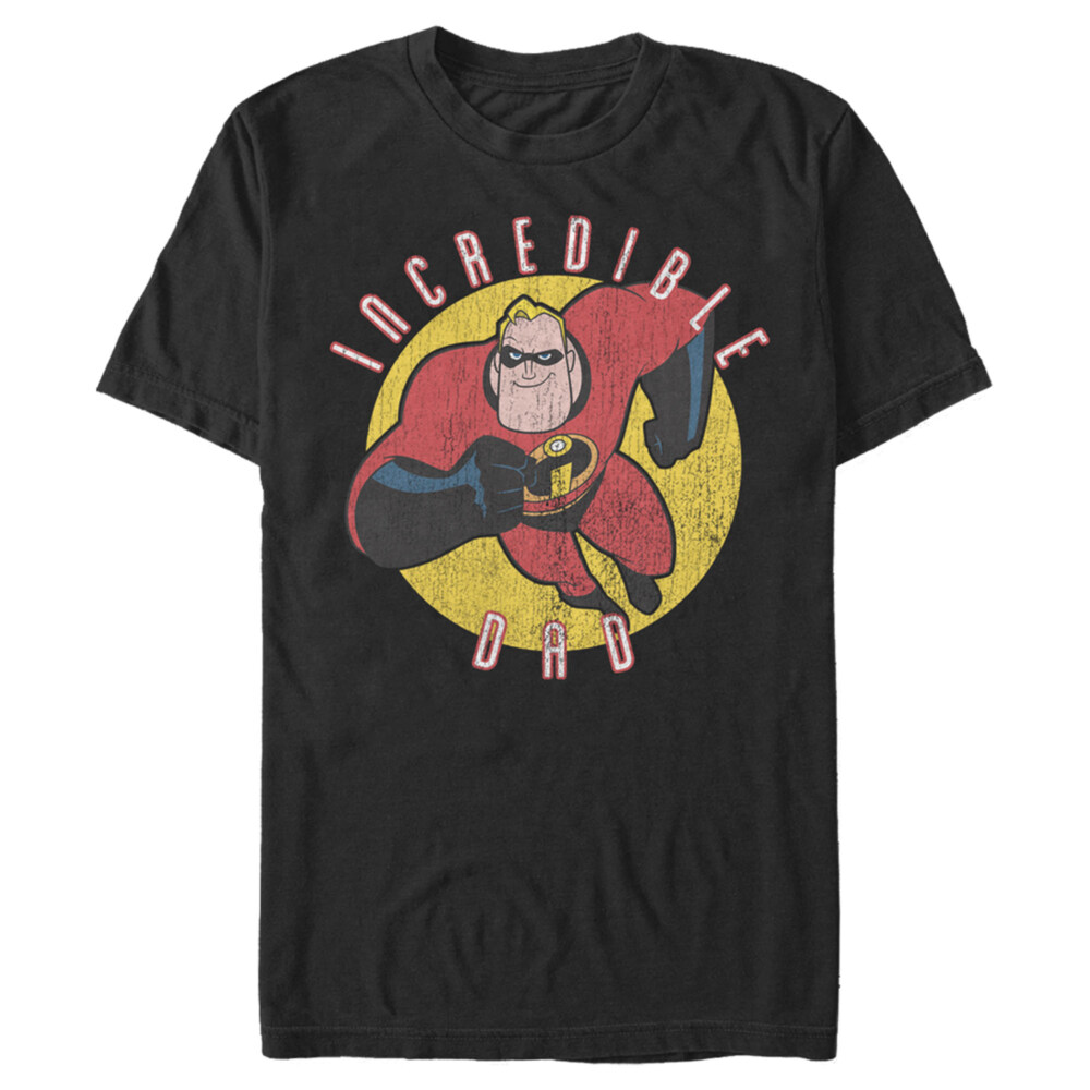 Men's The Incredibles Distressed Mr. Incredible Dad  Adult T-Shirt