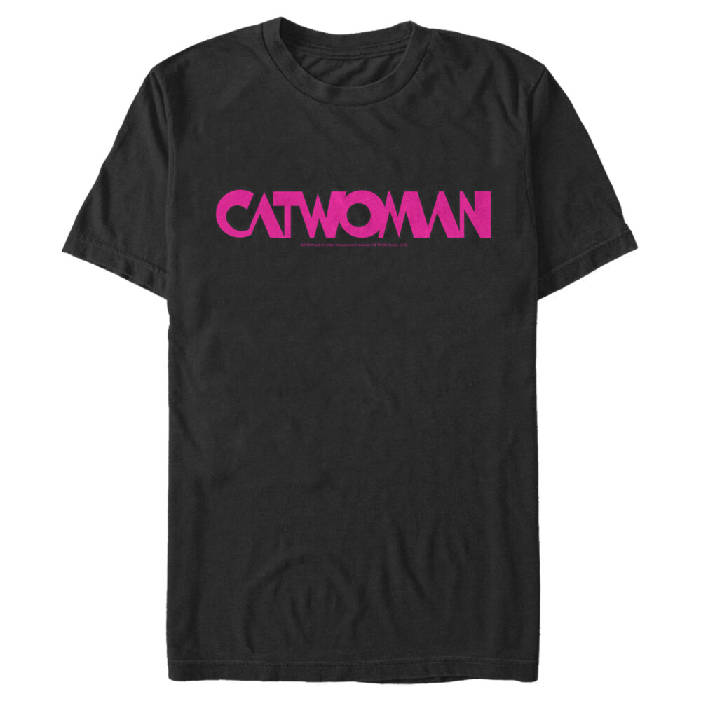 Men's Batman Catwoman Logo  Adult T-Shirt