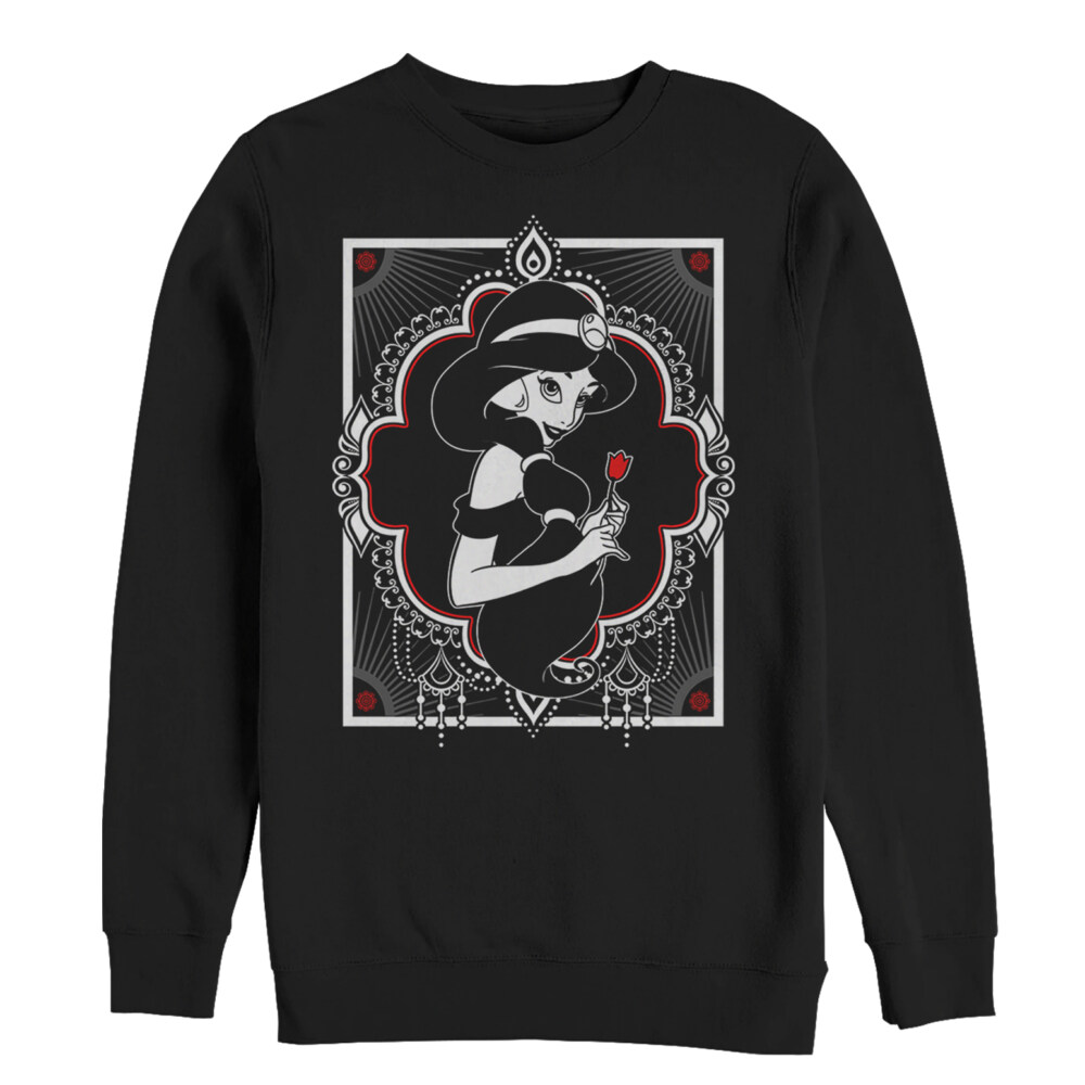 Men's Aladdin Jasmine Rose  Adult Sweatshirt