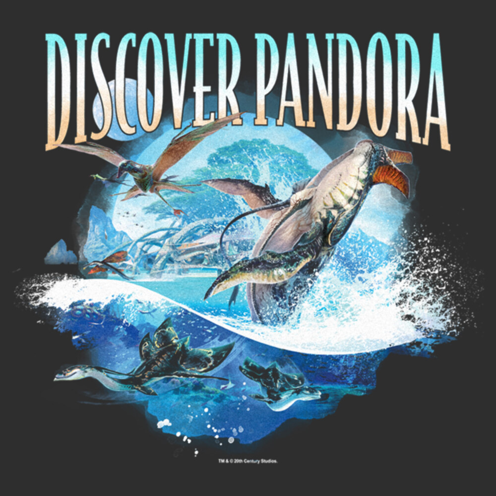Men's Avatar: The Way of Water Discover Pandora Ocean  Adult T-Shirt
