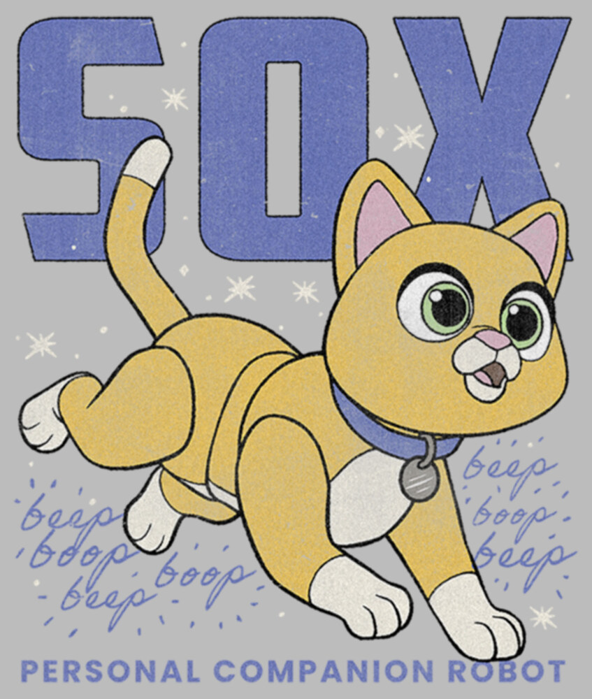 Men's Lightyear Sox Personal Companion Robot Beep Beep  Adult T-Shirt