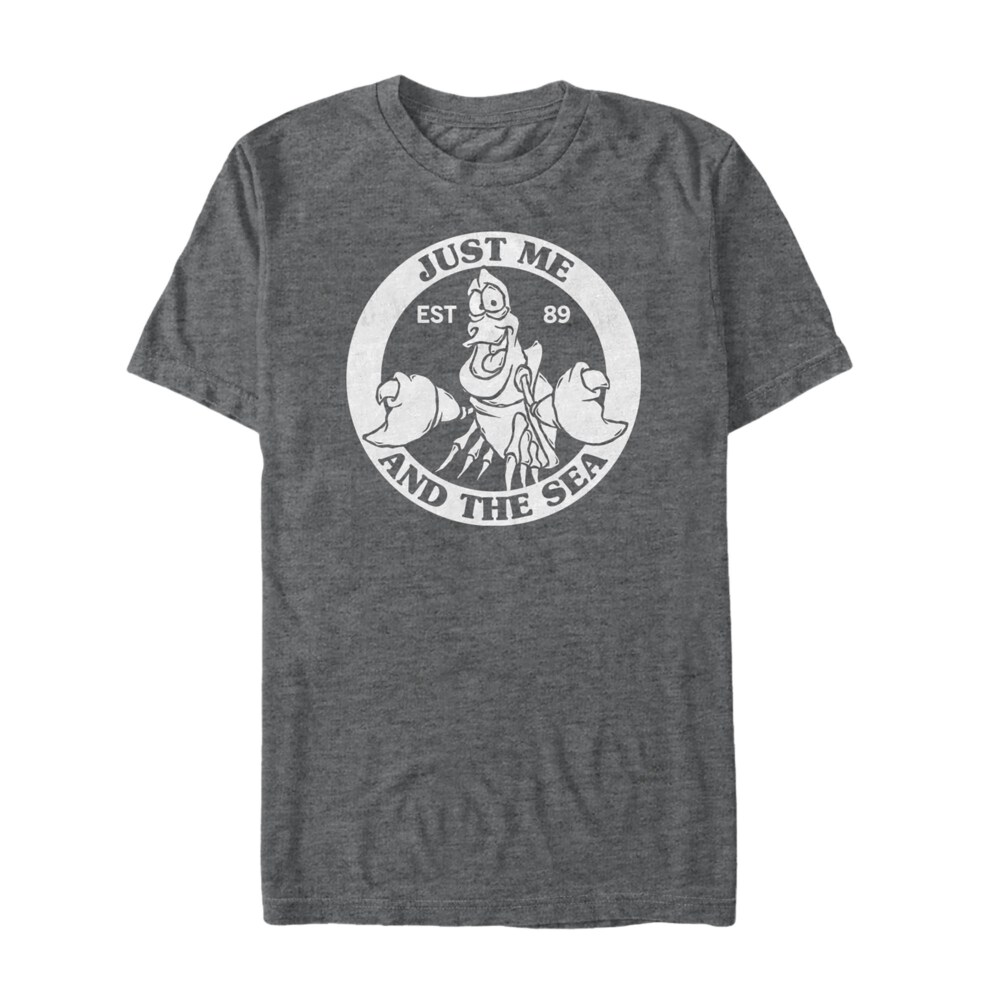 Men's The Little Mermaid Sebastian Human World  Adult T-Shirt