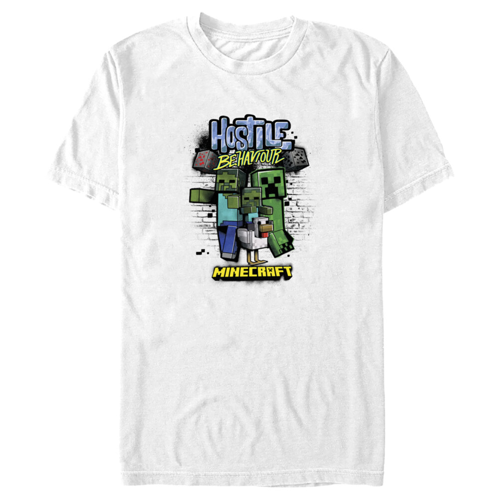 Men's Minecraft Mob Gang  Adult T-Shirt
