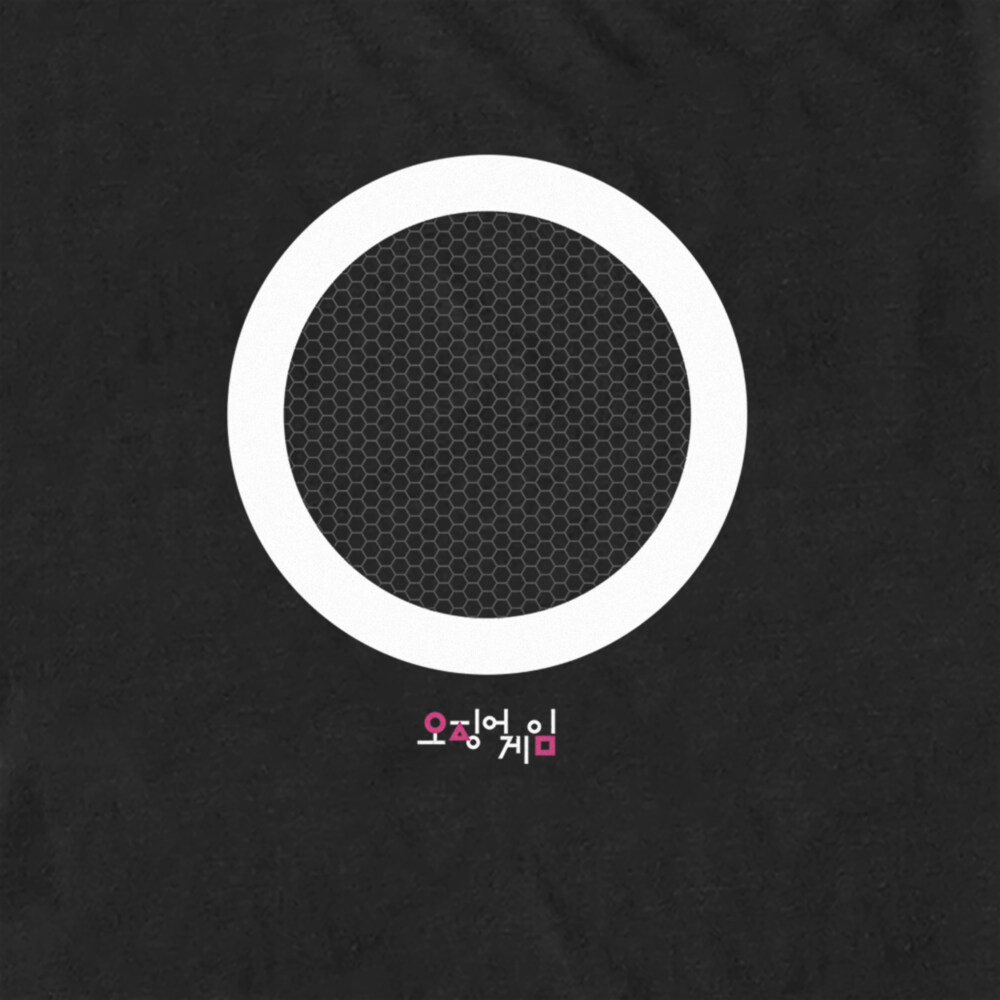Men's Squid Game Circle Symbol  Adult T-Shirt