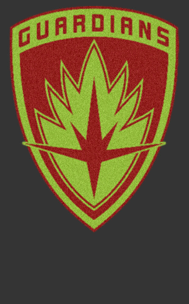 Men's Guardians of the Galaxy Holiday Special Small Guardians Badge  Adult T-Shirt