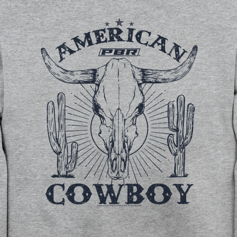 Men's Professional Bull Riders American Cowboy  Adult Sweatshirt