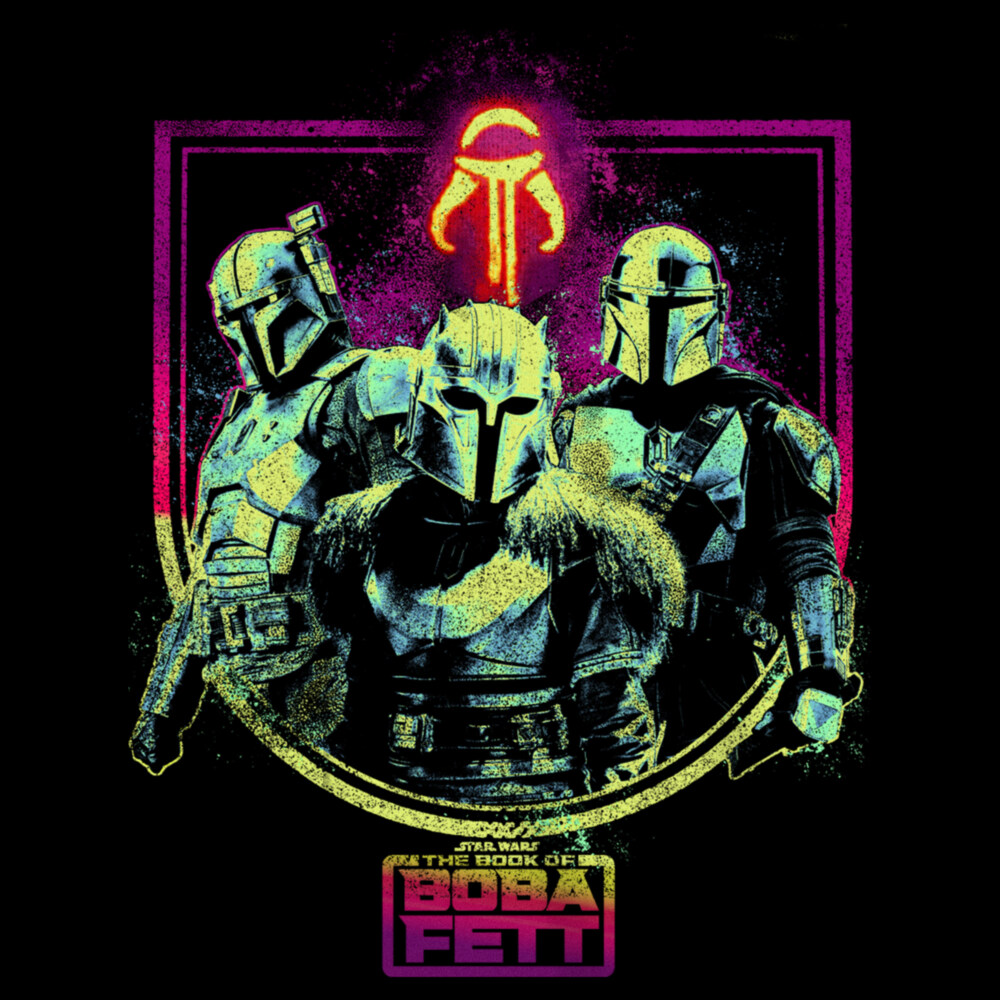 Men's Star Wars: The Book of Boba Fett The Armorer Din and Boba  Adult Sweatshirt