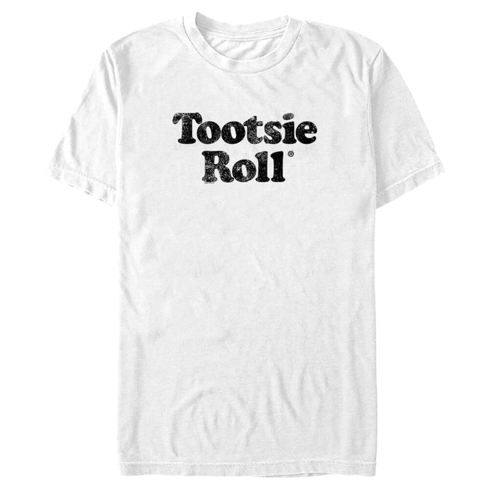 Men's Tootsie Roll Vintage Text Logo  Adult T-Shirt