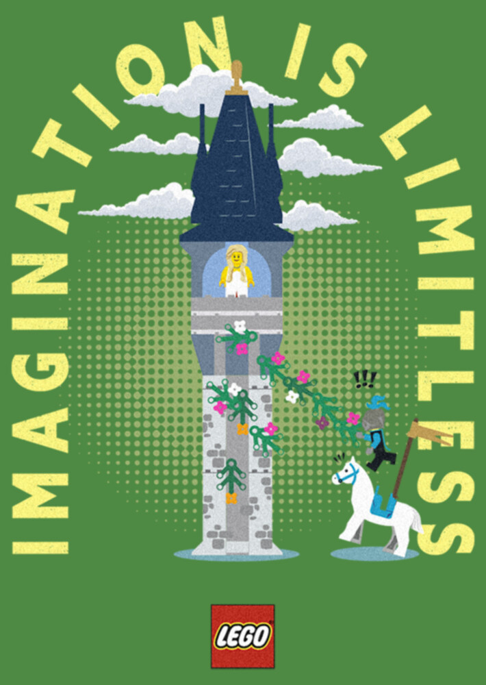 Men's LEGO Imagination is Limitless  Adult T-Shirt