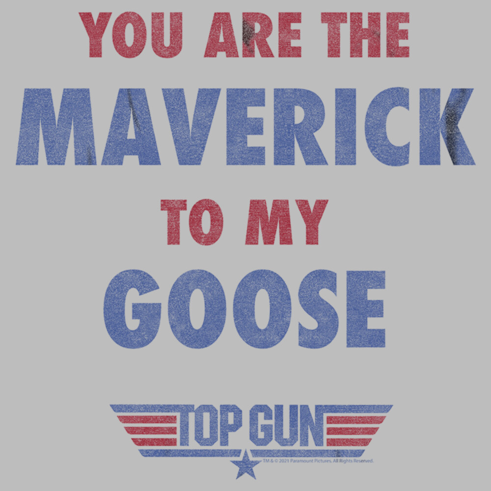 Men's Top Gun You Are the Maverick to My Goose  Adult T-Shirt