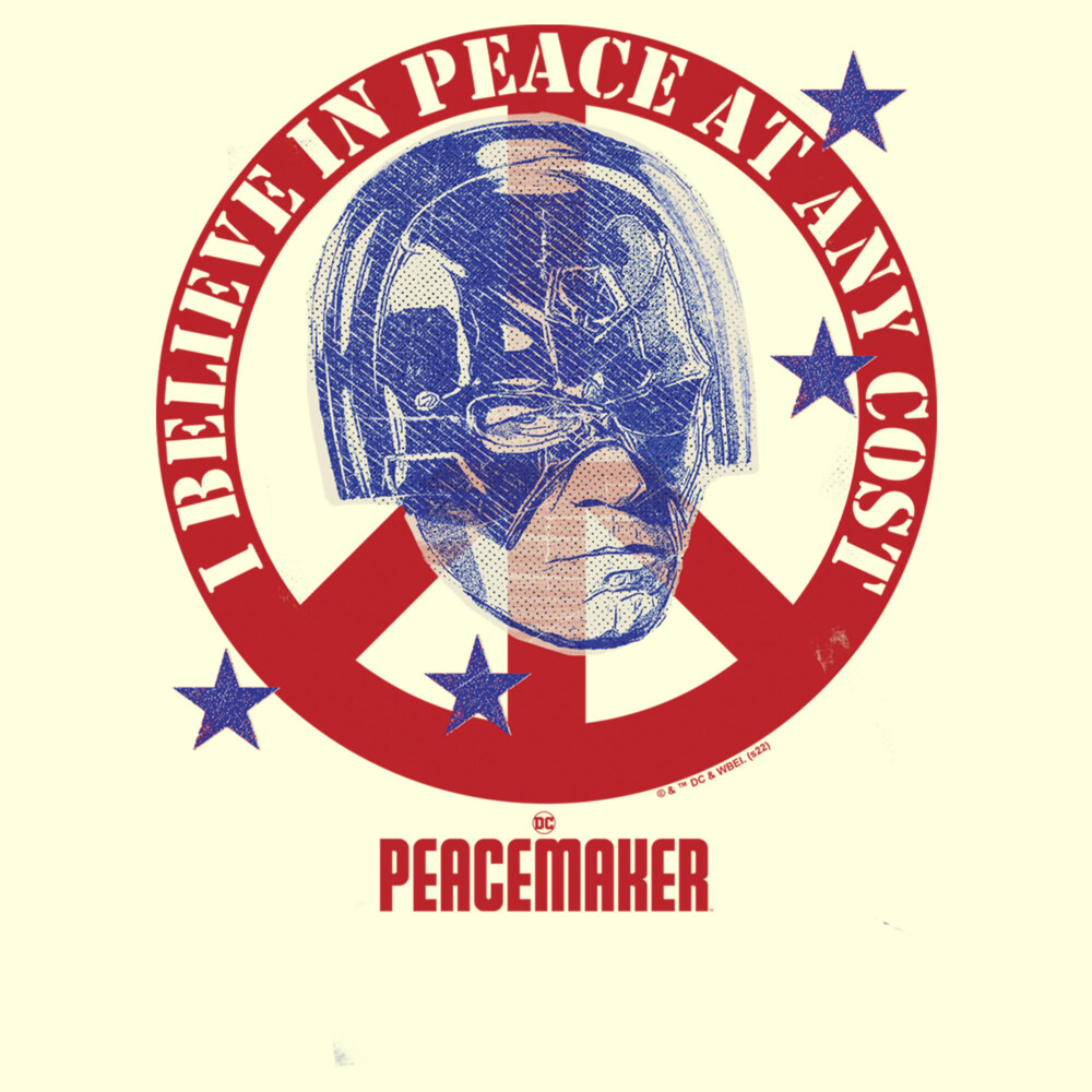 Men's Peacemaker I Believe in Peace at Any Cost  Adult T-Shirt