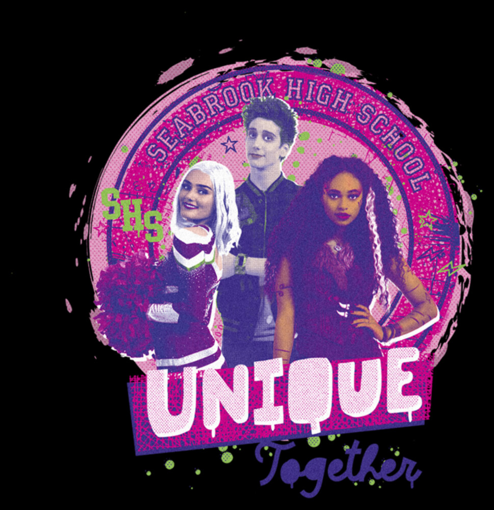 Men's Zombies 3 Unique Together Portrait  Adult T-Shirt