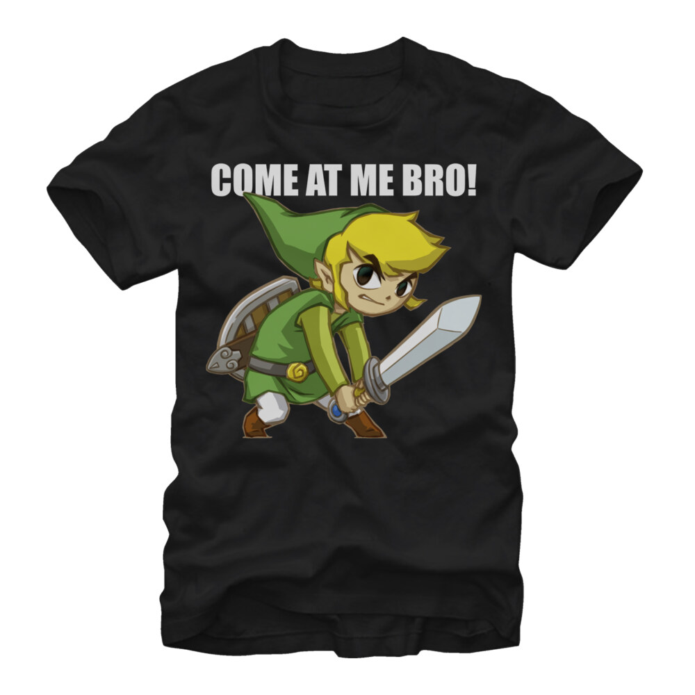 Men's Nintendo Legend of Zelda Link Bro  Adult T-Shirt