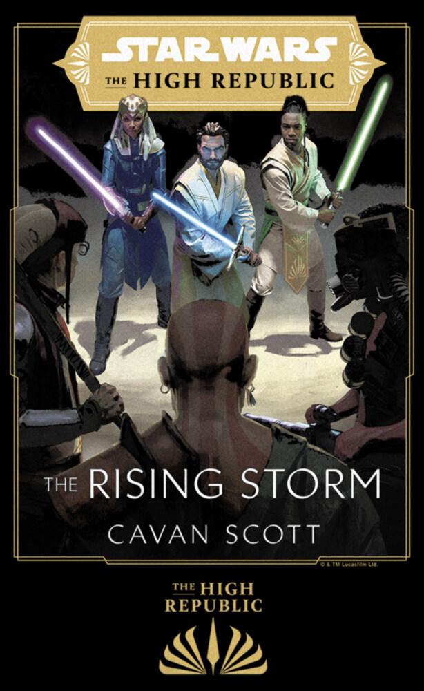 Men's Star Wars The High Republic The Rising Storm Cover  Adult T-Shirt