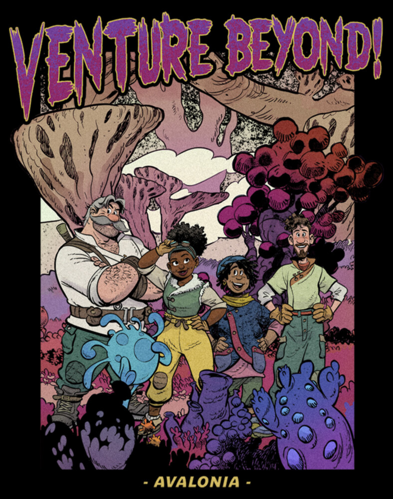 Men's Strange World Venture Beyond Group  Adult T-Shirt