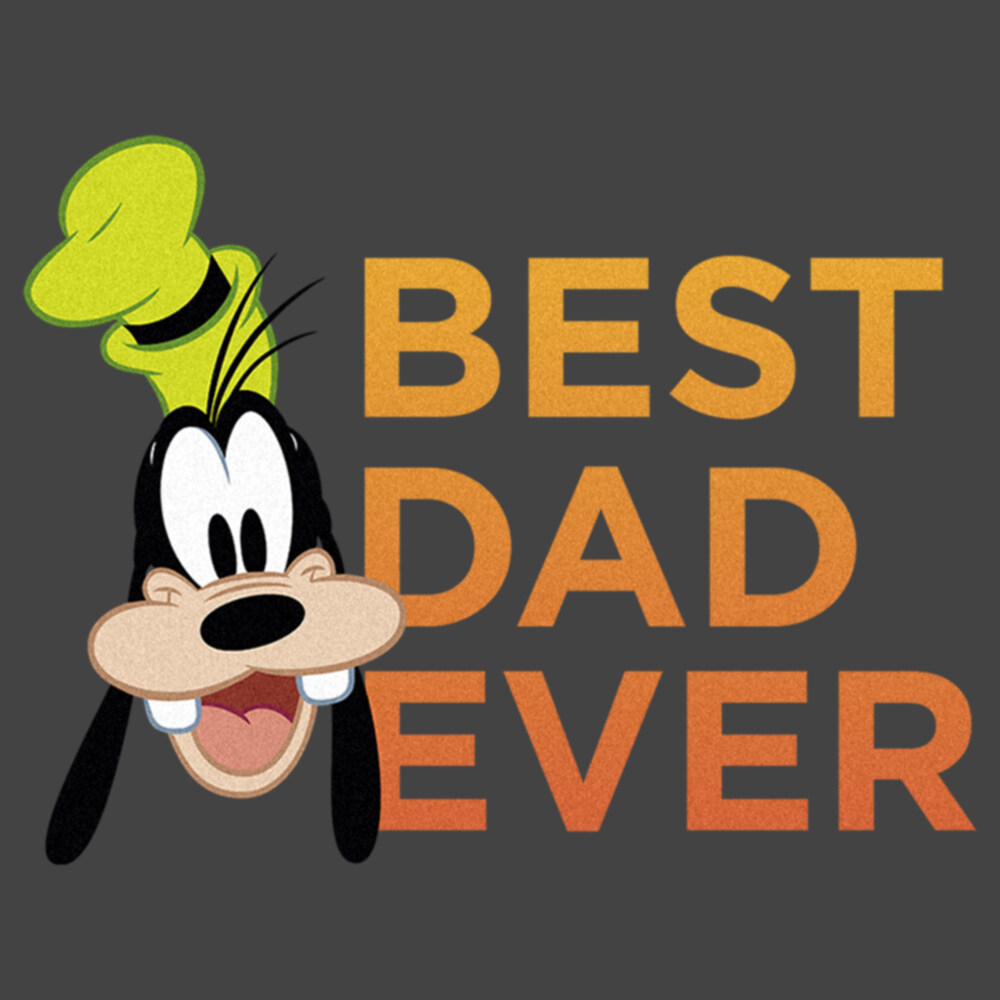 Men's Mickey & Friends Father's Day Best Goofy Dad Ever  Adult Sweatshirt