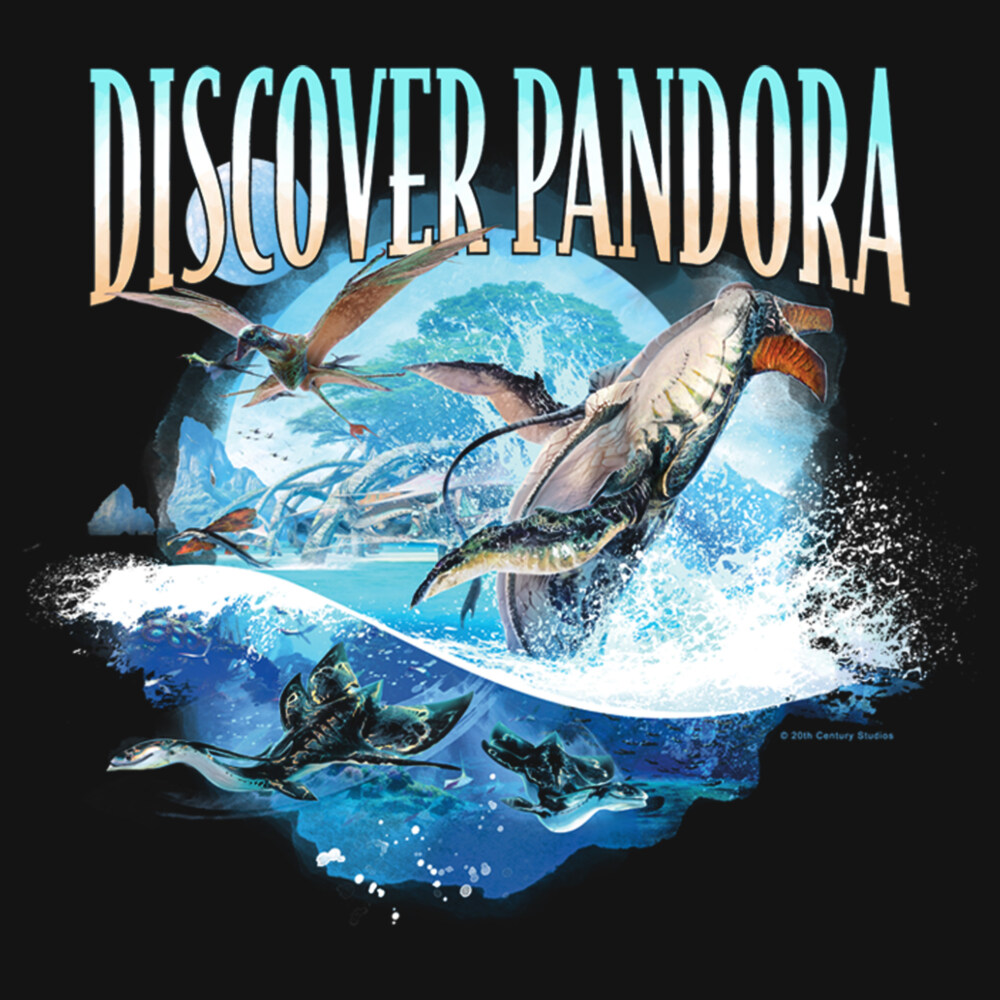 Men's Avatar: The Way of Water Discover Pandora Ocean  Adult Tank Top