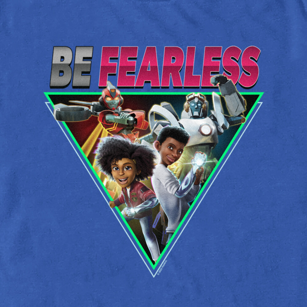 Men's Transformers: EarthSpark Be Fearless  Adult T-Shirt