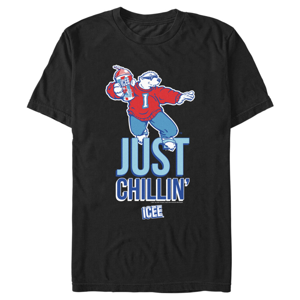 Men's ICEE Bear Just Chillin'  Adult T-Shirt