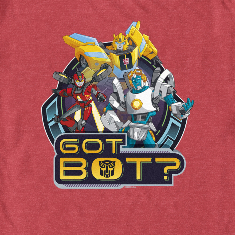 Men's Transformers: EarthSpark Got Bot  Adult T-Shirt