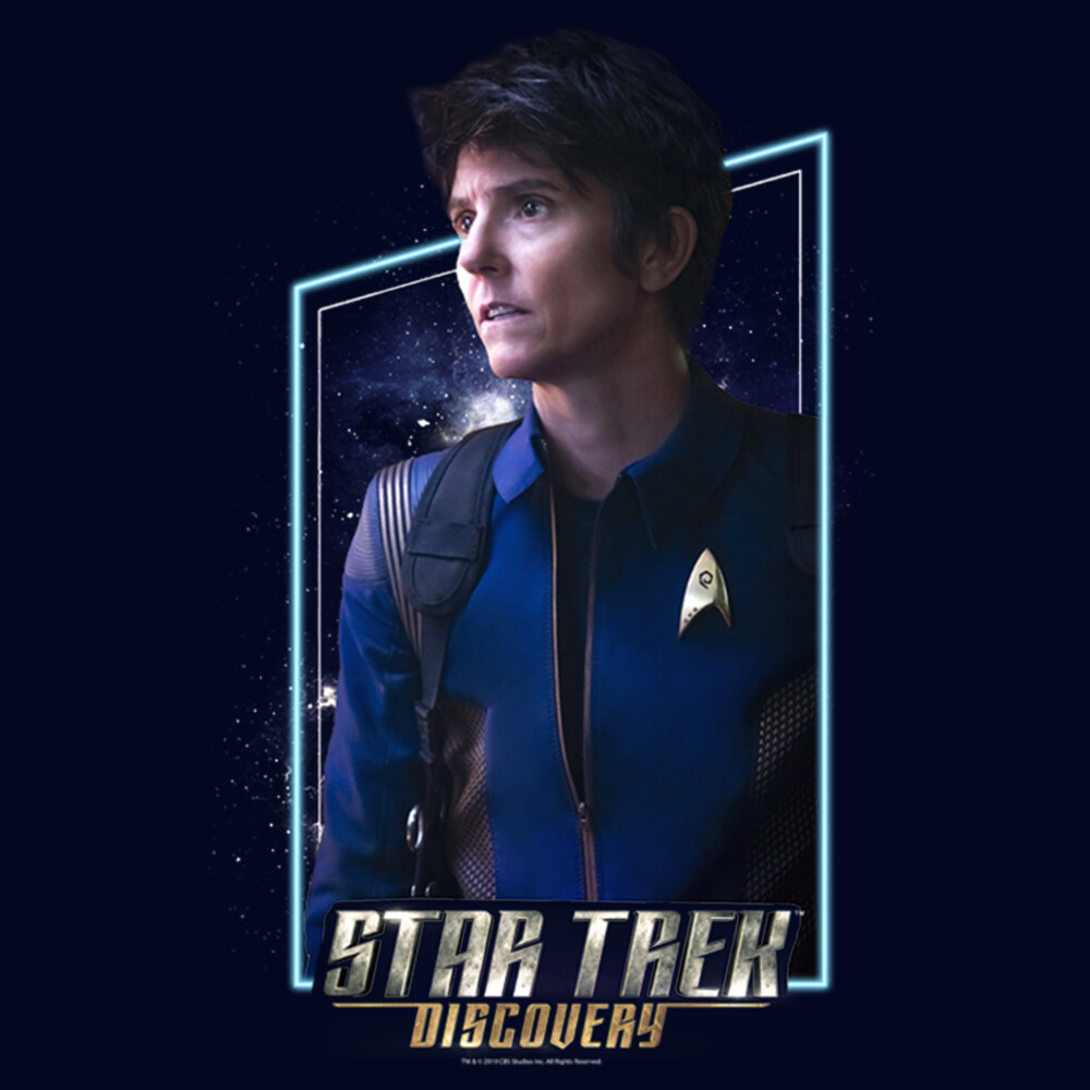 Men's Star Trek: Discovery Jett Reno Portrait  Adult T-Shirt