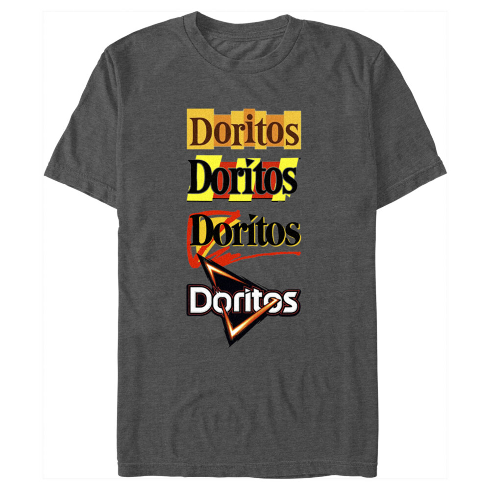Men's Doritos Logo Evolution  Adult T-Shirt