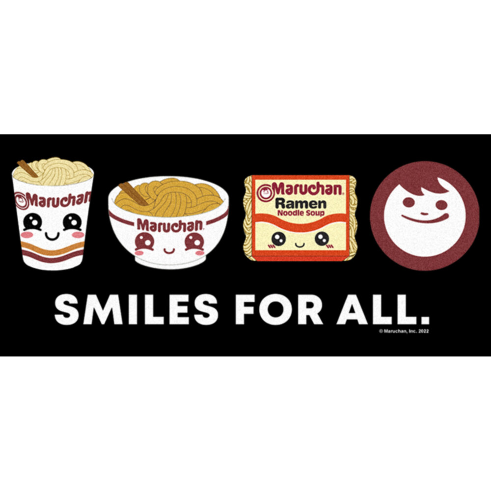 Men's Maruchan Smiles for All  Adult T-Shirt
