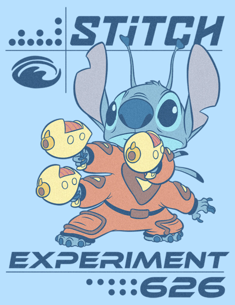 Men's Lilo & Stitch Armed and Ready  Adult T-Shirt