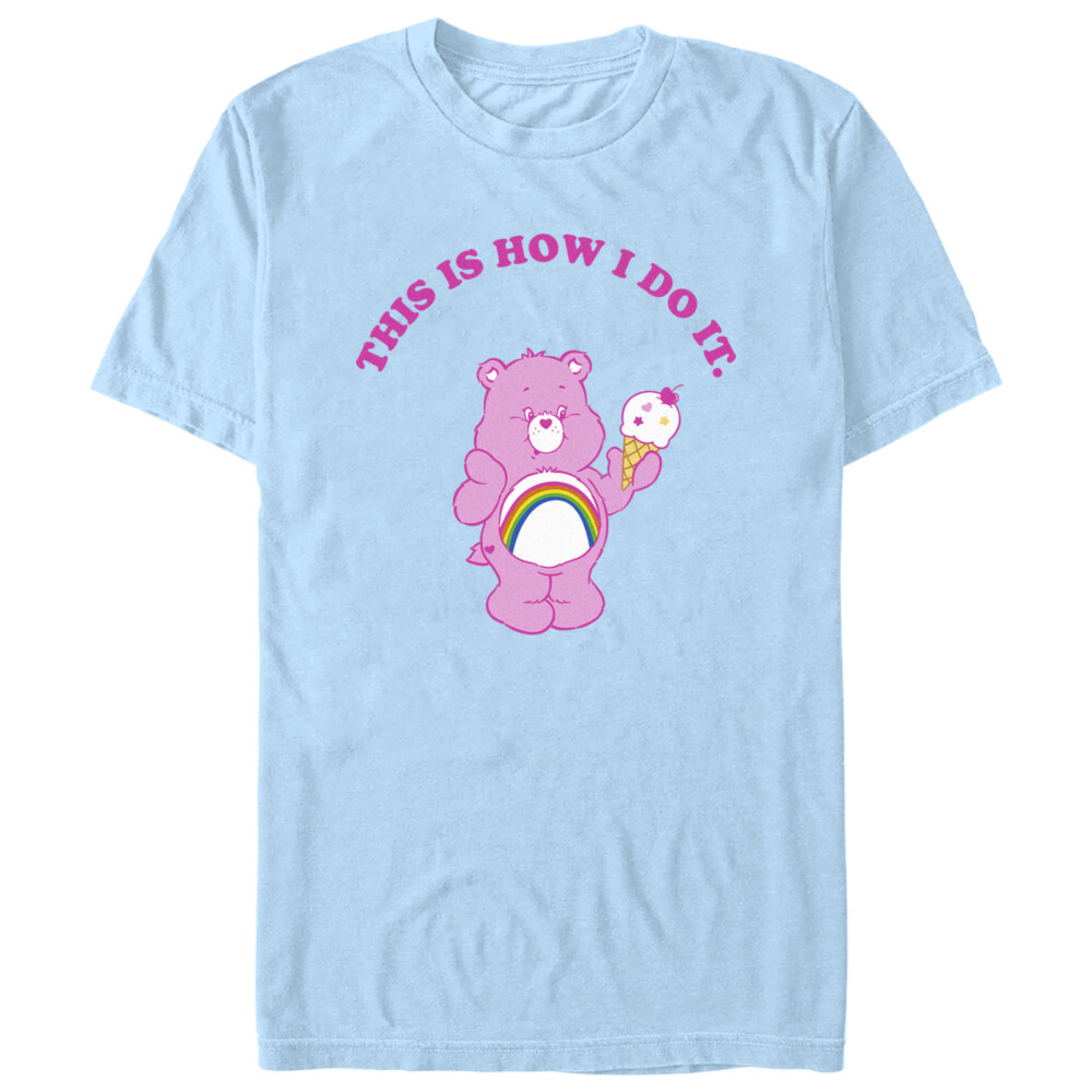 Men's Care Bears This is How I do It Cheer  Adult T-Shirt