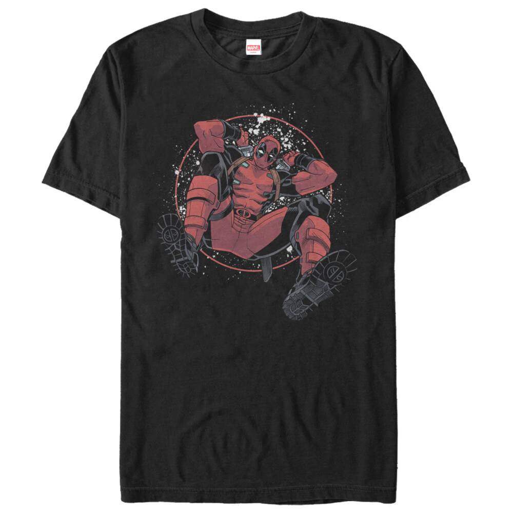 Men's Marvel Deadpool Dance Party  Adult T-Shirt