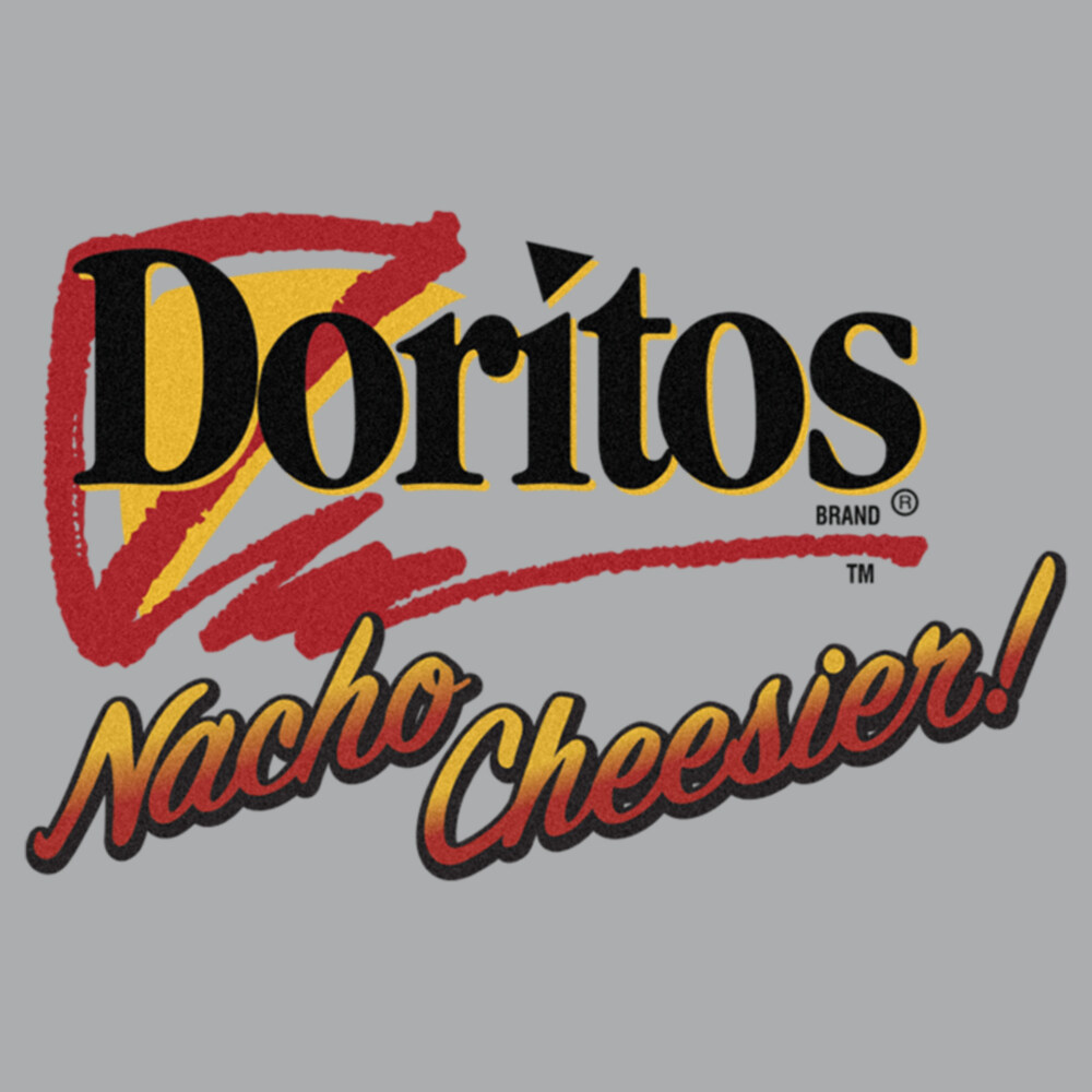 Men's Doritos Nacho Cheesier Retro Logo  Adult Sweatshirt