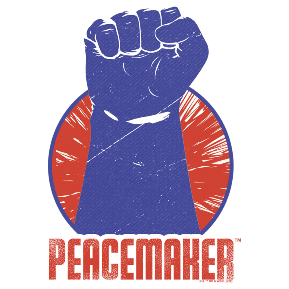 Men's Peacemaker Red Fist Circle  Adult Tank Top