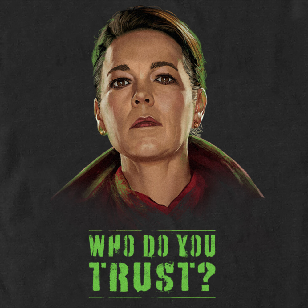 Men's Marvel: Secret Invasion Sonya Falsworth Who Do You Trust  Adult T-Shirt