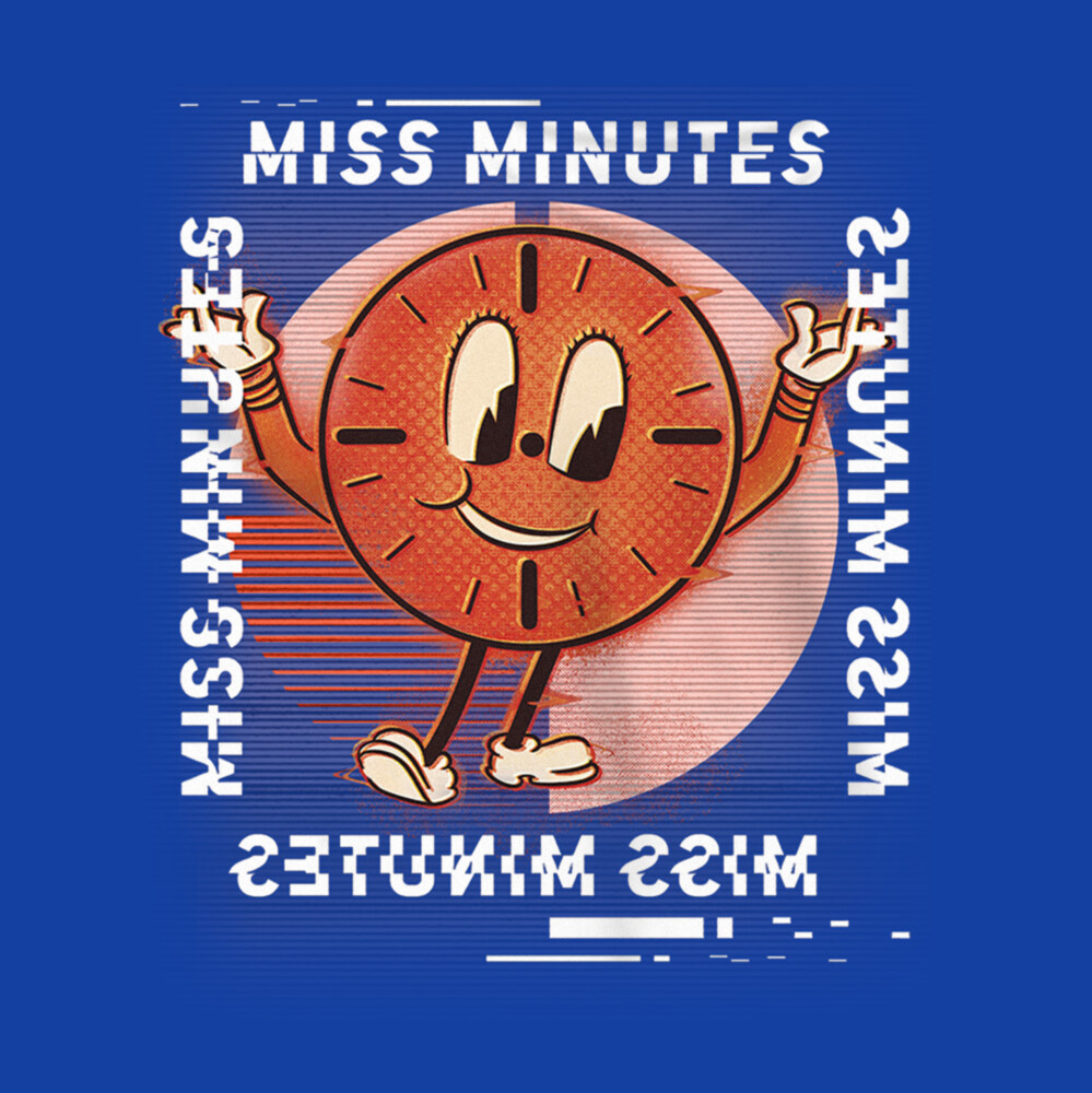 Men's Marvel Loki Miss Minutes Glitch  Adult T-Shirt