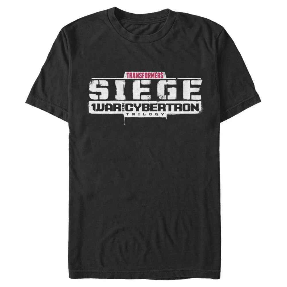 Men's Transformers Siege Logo  Adult T-Shirt