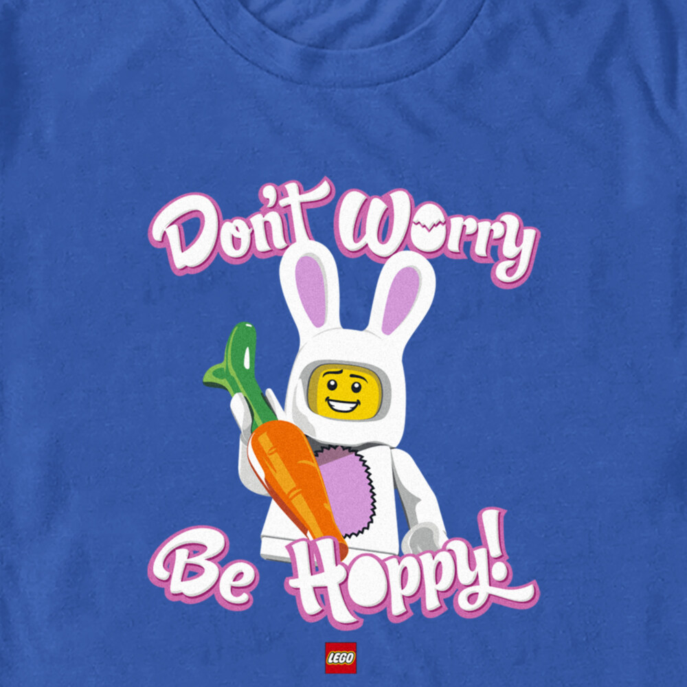 Men's LEGO Don't Worry Be Hoppy  Adult T-Shirt