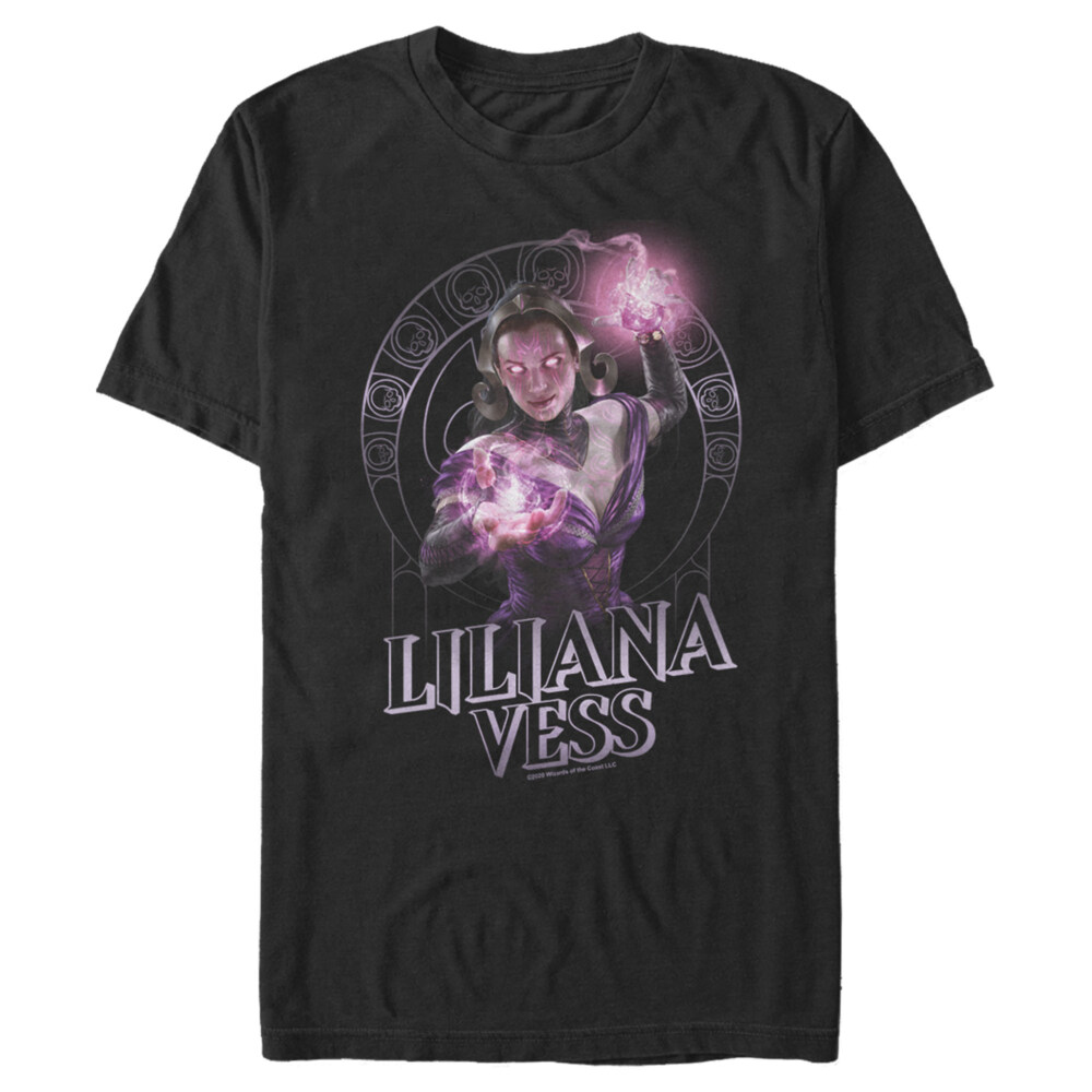 Men's Magic: The Gathering Liliana Vess Power  Adult T-Shirt