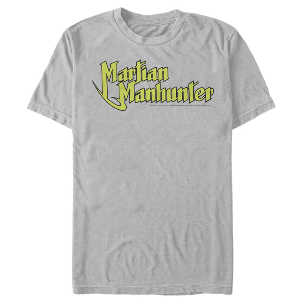 Men's Justice League Martain Manhunter  Adult T-Shirt
