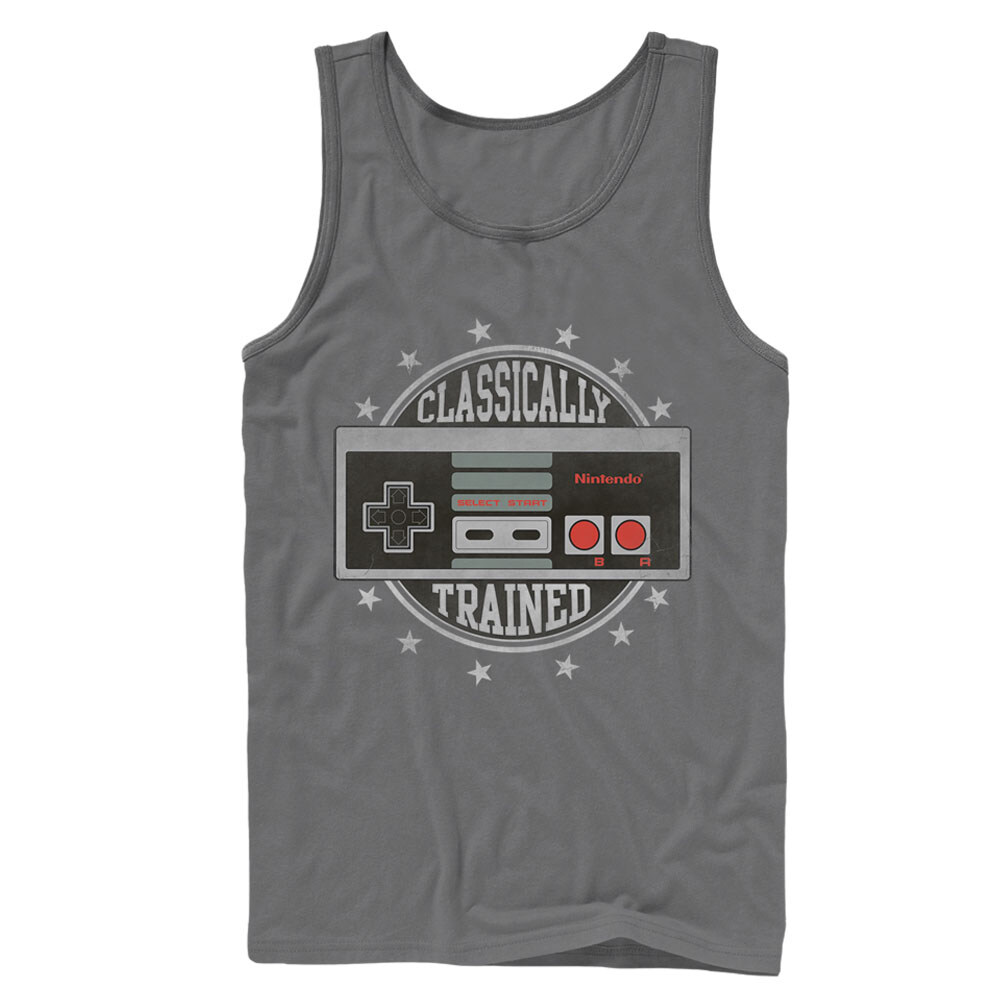 Men's Nintendo Classically Trained  Adult Tank Top