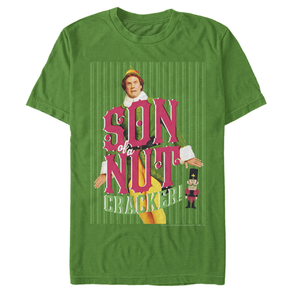 Men's Elf Buddy Son of a Nutcracker  Adult T-Shirt