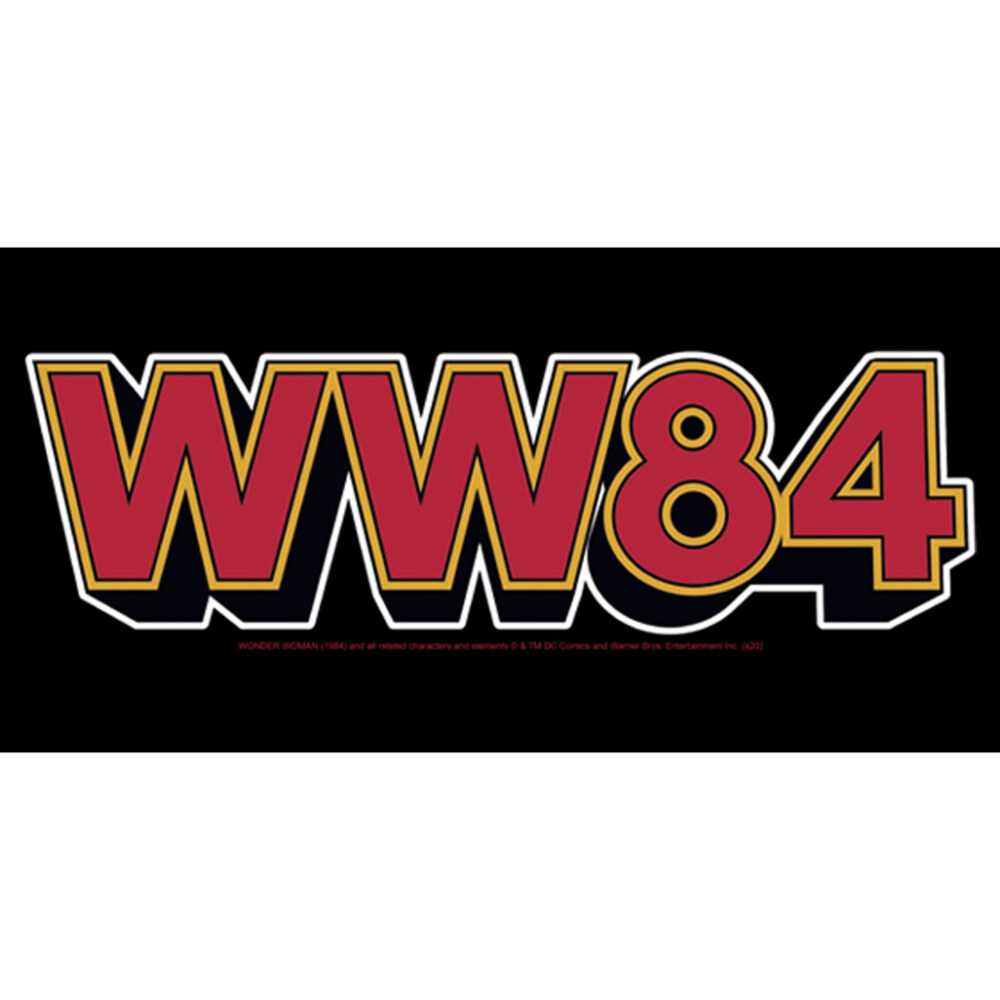 Men's Wonder Woman 1984 WW84 Logo  Adult T-Shirt