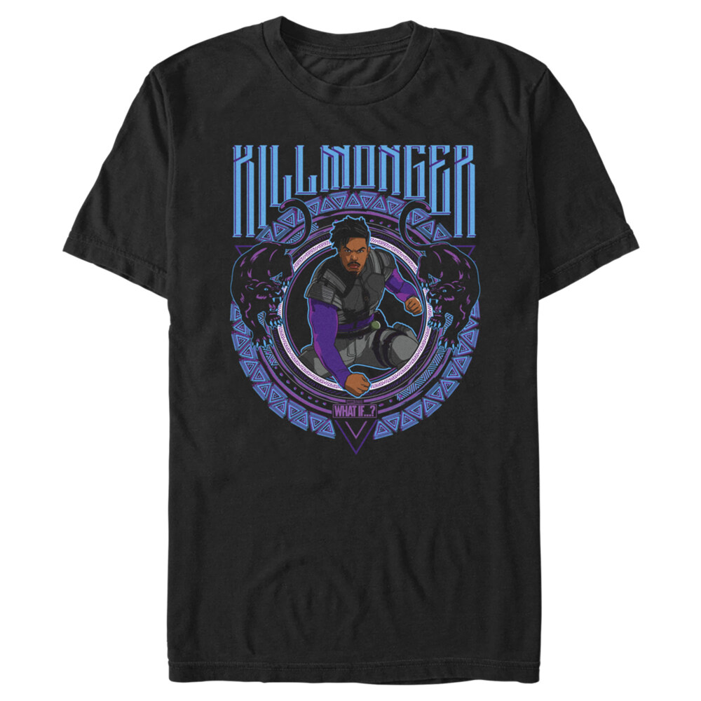 Men's Marvel What if�? Killmonger  Adult T-Shirt