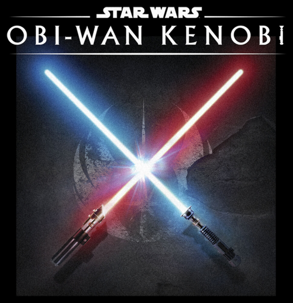 Men's Star Wars: Obi-Wan Kenobi Lightsaber Dark Side vs Jedi Clash  Adult T-Shirt