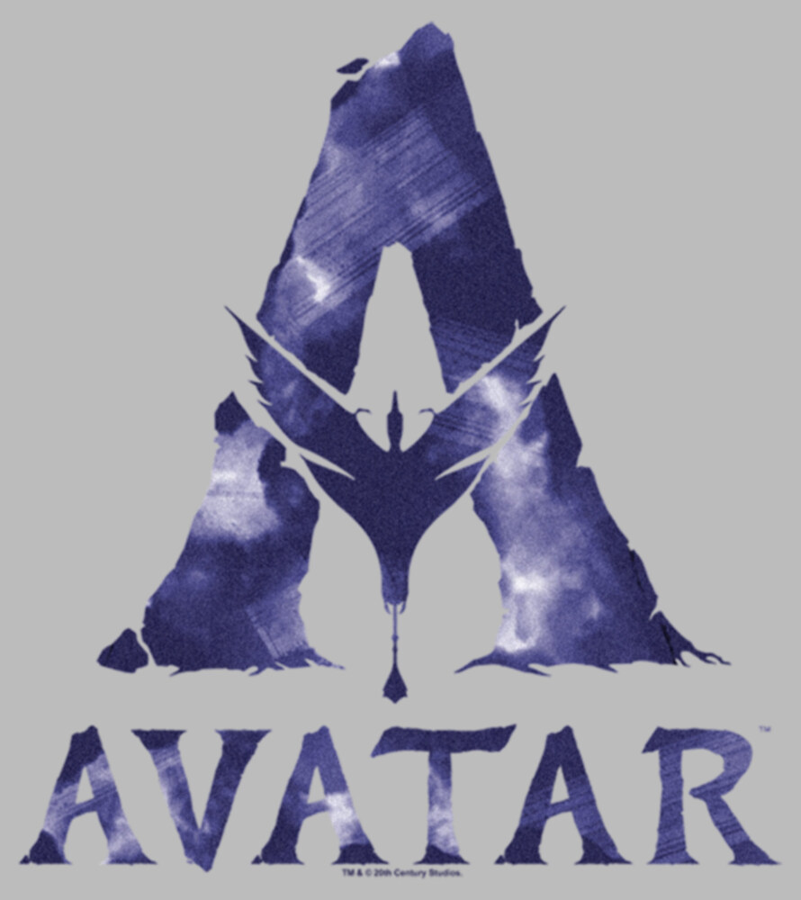 Men's Avatar Watercolor A Logo  Adult Pull Over Hoodie