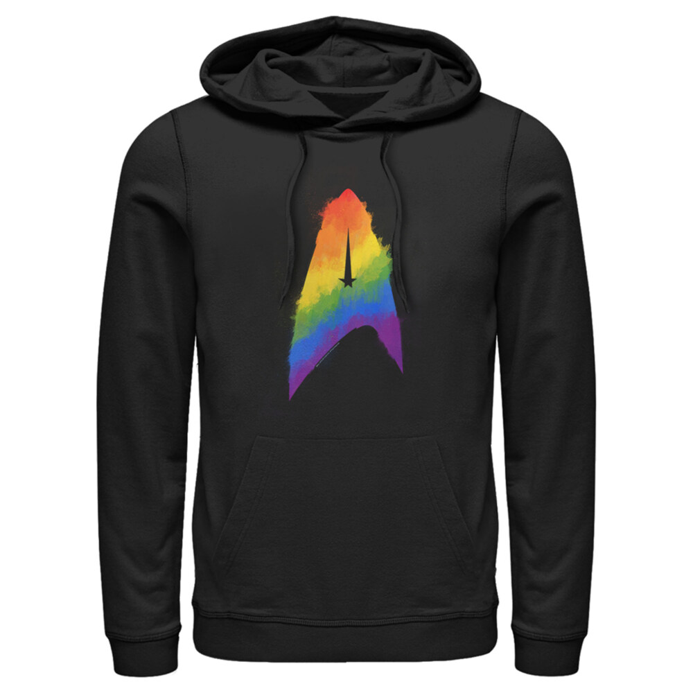Men's Star Trek: Discovery Pride Delta Insignia  Adult Pull Over Hoodie