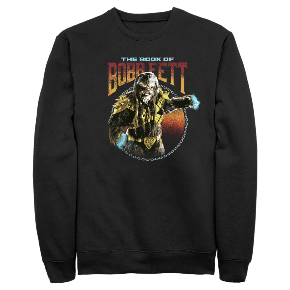 Men's Star Wars: The Book of Boba Fett Black Krrsantan  Adult Sweatshirt