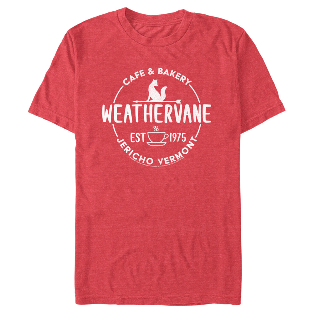 Men's Wednesday Weathervane Cafe Logo  Adult T-Shirt