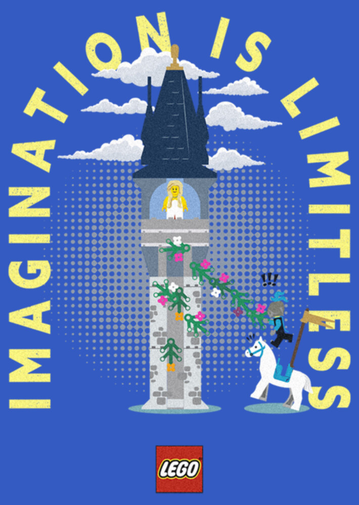 Men's LEGO Imagination is Limitless  Adult T-Shirt