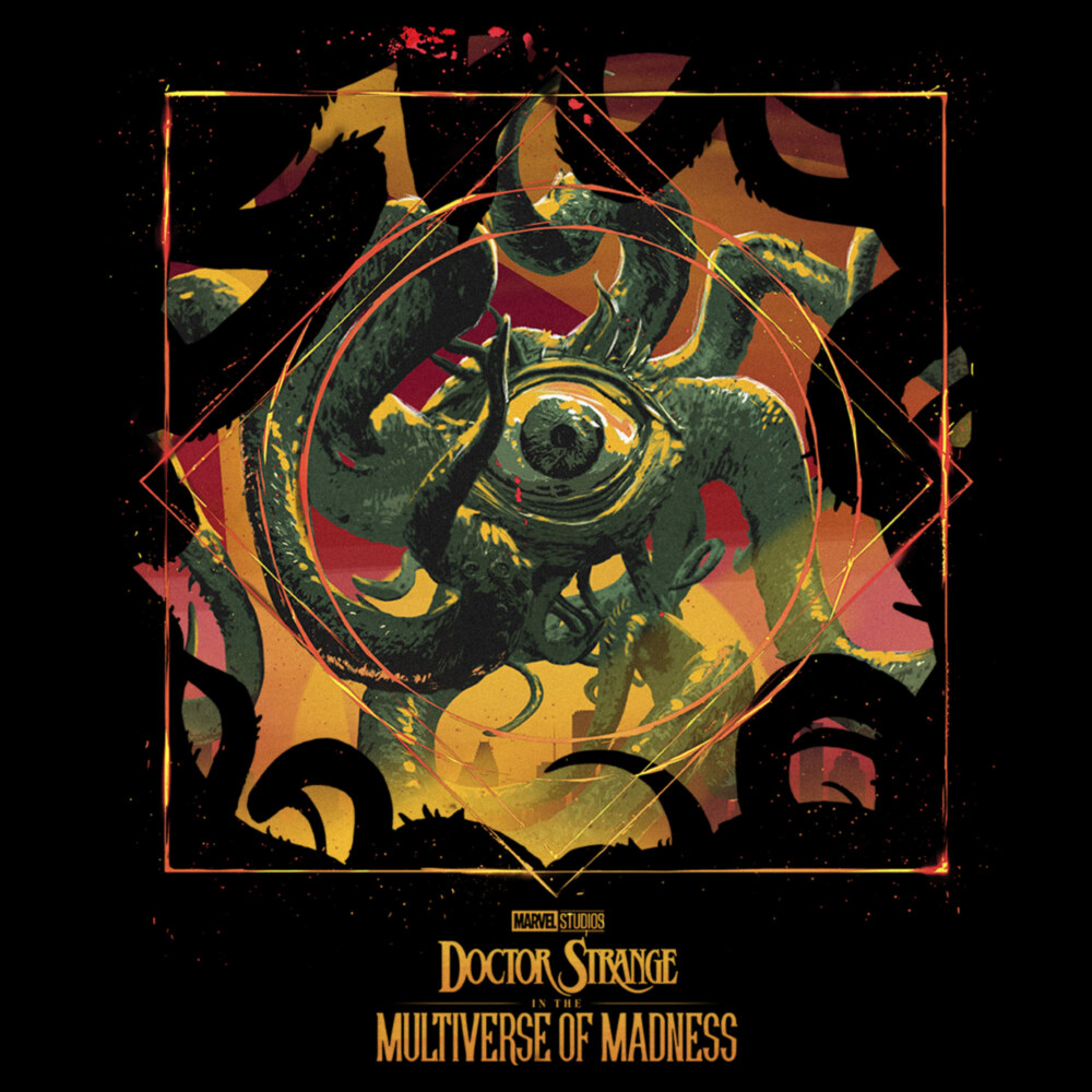 Men's Marvel Doctor Strange in the Multiverse of Madness Rampaging Gargantos  Adult T-Shirt